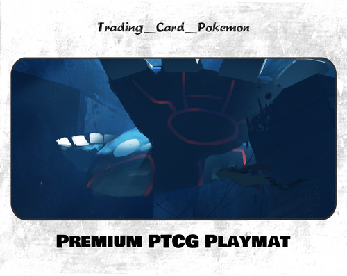 Pokemon TCG Kyogre Pokemon Playmat/Mousepad for TCG/PTCG Choose Size #118