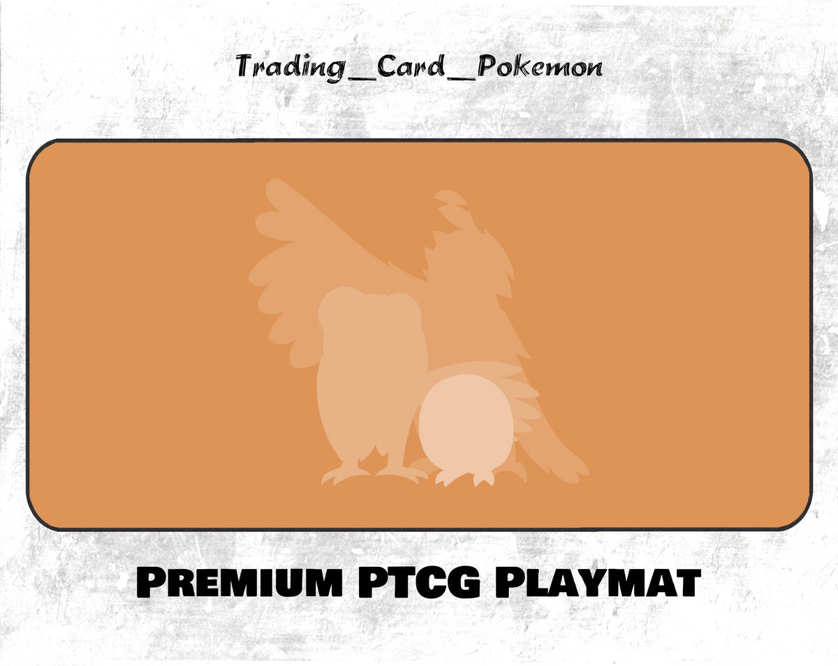 Pokemon TCG Rowlet-Dartrix-Decidueye Playmat/Mousepad TCG/PTCG Choose Size #119